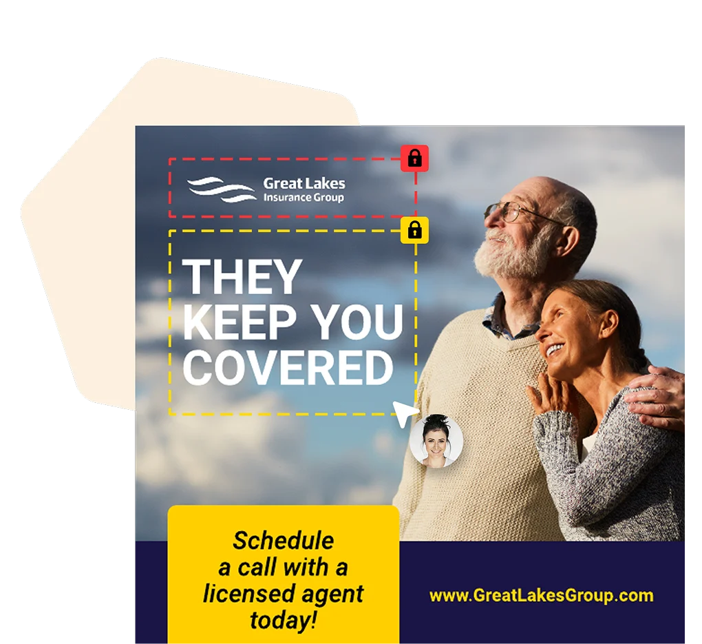 Turn any design <br>into a template